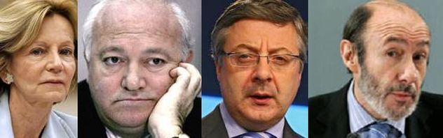 El Congreso decide este lunes si comparecen Salgado, Moratinos, Blanco y Rubalca