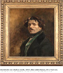 Autorretrato de Delacroix