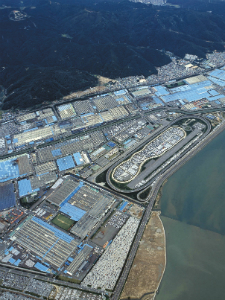 Fabrica de Hyundai en Corea