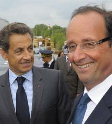 Sarkozy y Hollande